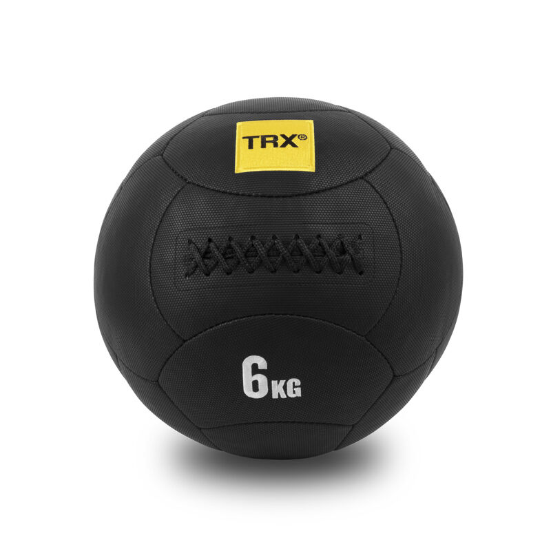 TRX 10in HexGrip Med Ball, 6 kg